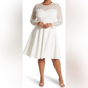 NWT Love X Design Stella Dot Mesh Mini Dress